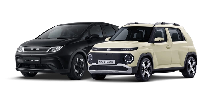 BYD 돌핀, 돌핀, 전기차, 캐스퍼 EV, 캐스퍼 일렉트릭