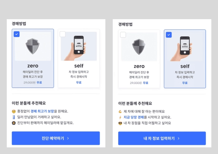 헤이딜러 제로, 중고차 판매, 내차 팔기, 정비박스, 중고차 플랫폼