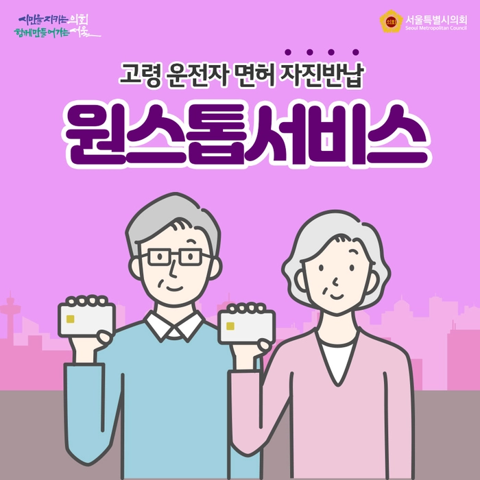 고령 운전자 면허 자진 반납 원스톱 서비스, 고령 운전자 면허 반납 제도, 운전 면허 자진 반납, 