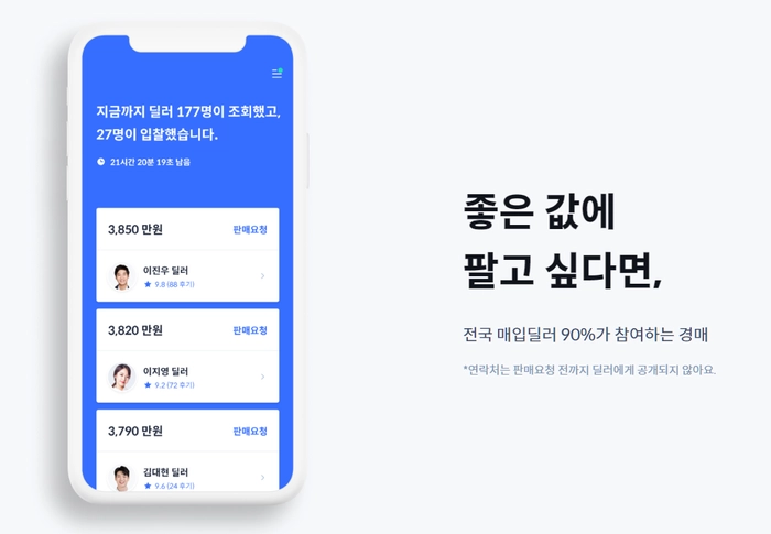 중고차 팔기, 헤이딜러 제로, 중고차 감가, 중고차 어플, 중고차 경매