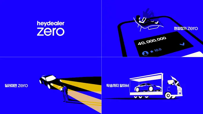 헤이딜러 zero 현장감가 zero 딜러대면 zero 탁송까지 알아서