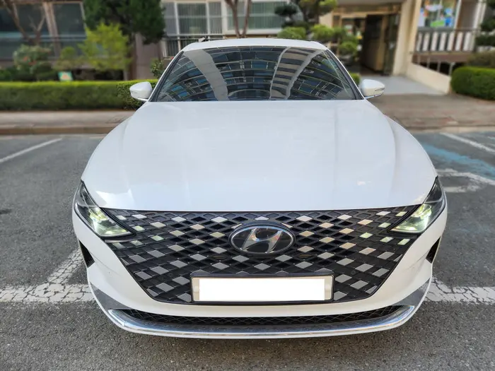 그랜저 중고차 시세 대상 차량 더 뉴 그랜저 IG LPG 정면