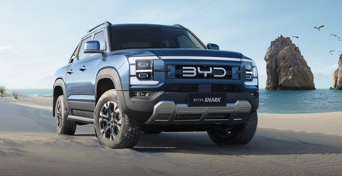 BYD 의 첫 플러그인 하이브리드 픽업 트럭, 샤크 공개! 가격은?